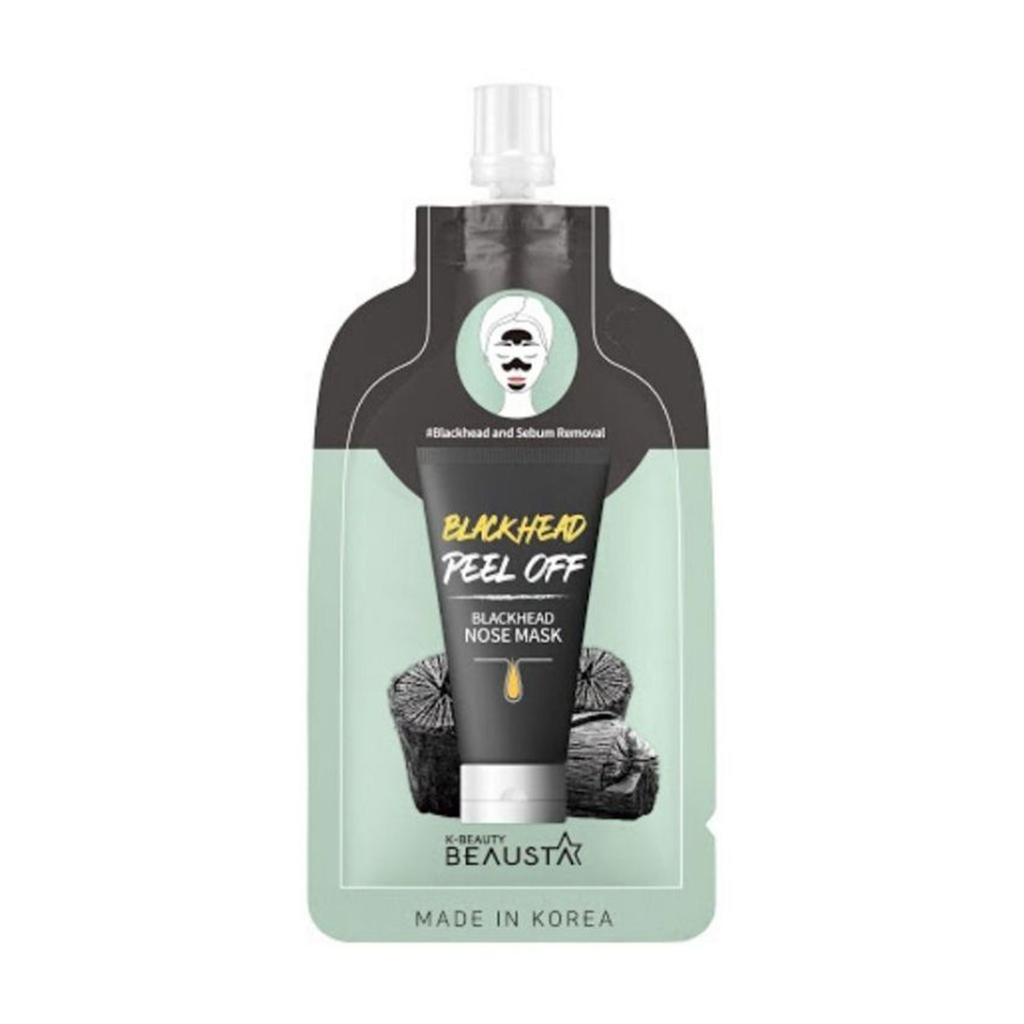 Очищувальна маска для обличчя Beausta Blackhead Nose Mask, 15 мл